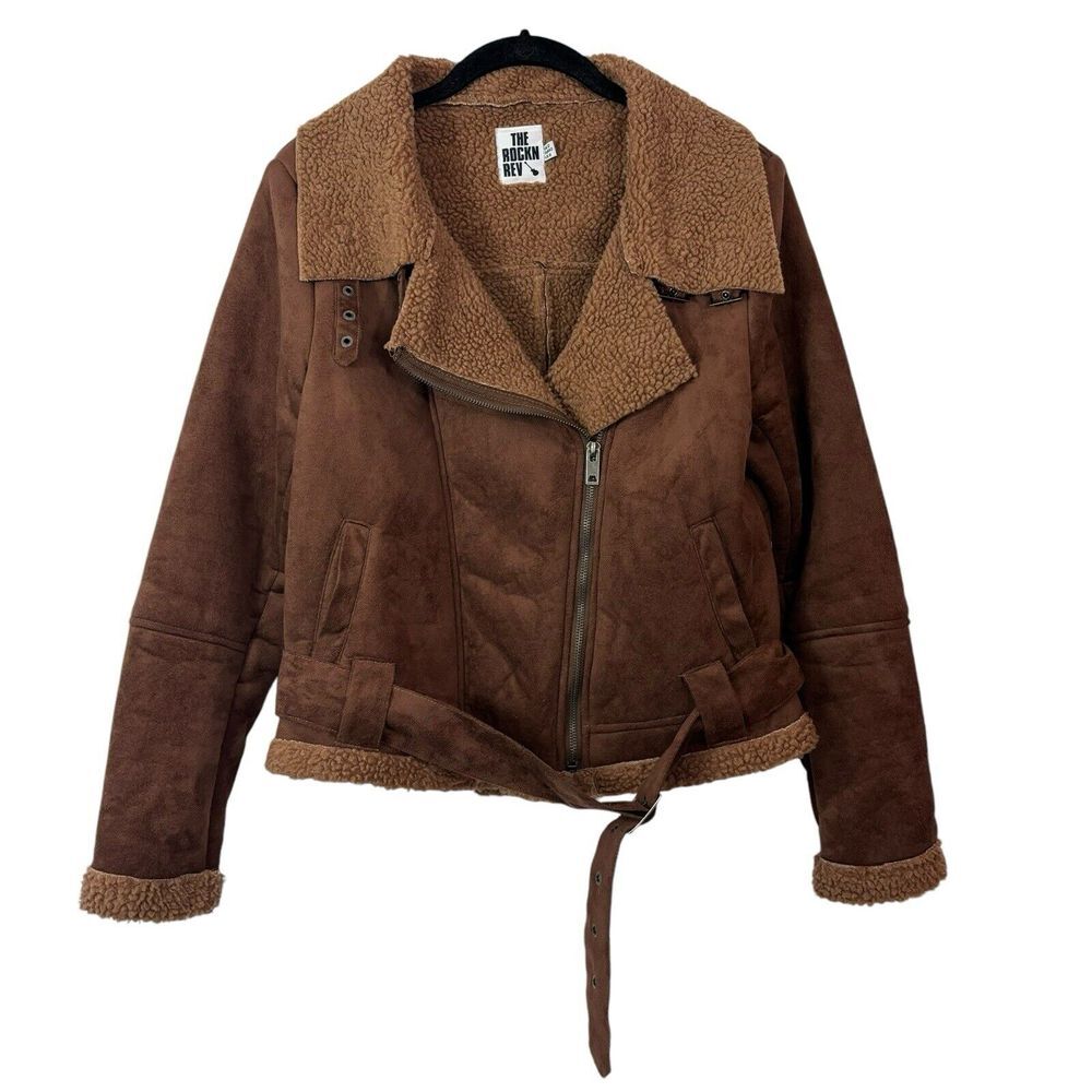 The Kooples Brown Leather Jacket